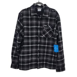 New NWT Men's Columbia Hill View Shirt Jacket‎ Size Medium Fleece Lined Shacket
